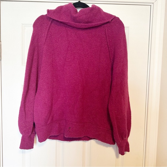 Free People Valentines Echo beach off shoulder pullover sweater in magic orchard - Picture 3 of 7